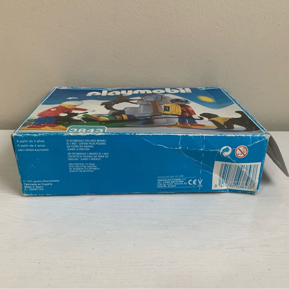 Vintage Playmobil 3843 Rescue Ski Patrol Open Box *Rare* - Picture 9 of 14